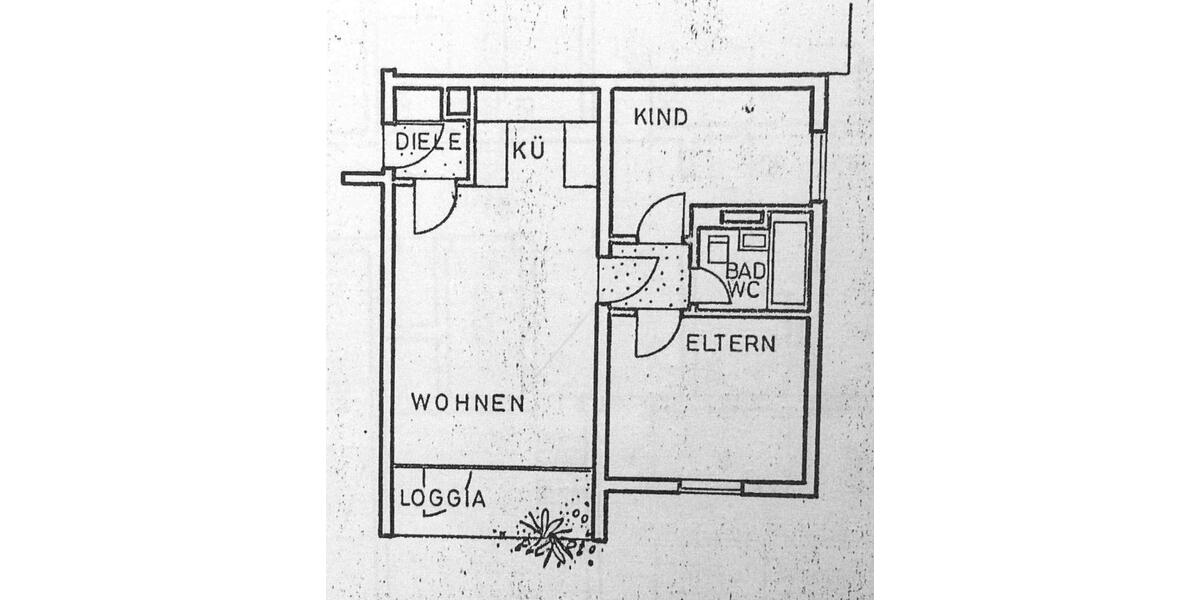 Erdgeschoßwohnung Freiburg im Breisgau Haslach - 3 Zimmer, 54 m&sup2;, 299.000&euro; | Angebot:27130029