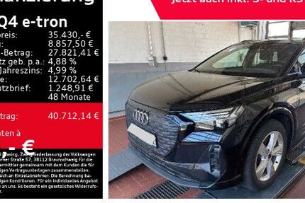 Audi Q4 e-tron 30.383 km 34.790 &euro; Freiburg 79115