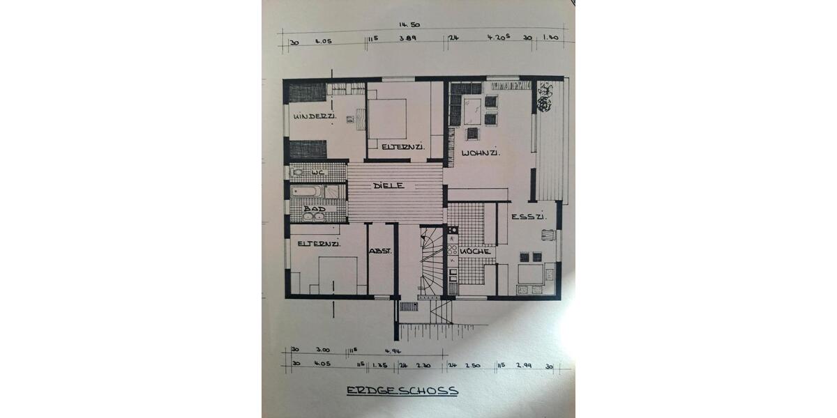 Schöne Wohnung in Münchweier mit Balkon, 130m2 zu vermieten 5 zimmer