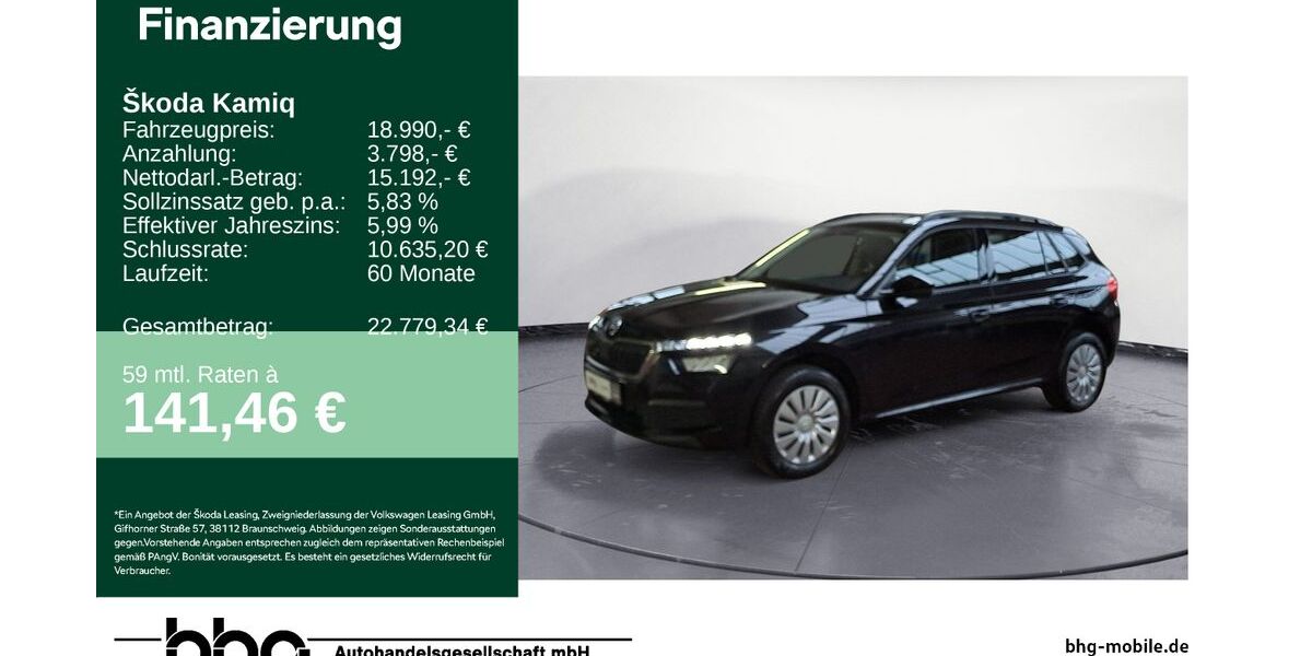Skoda Kamiq 25.586 km 18.990 &euro; Freiburg 79115