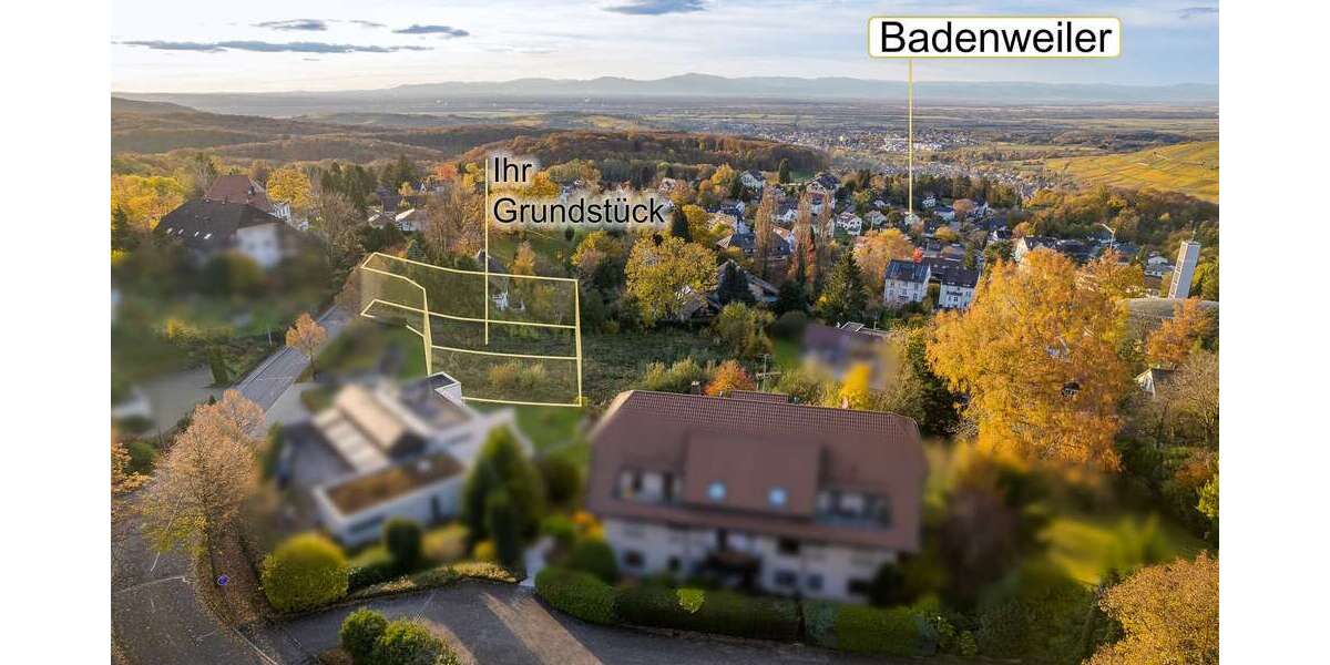 Grundstück Badenweiler - 469.000&euro; | Angebot:23669947