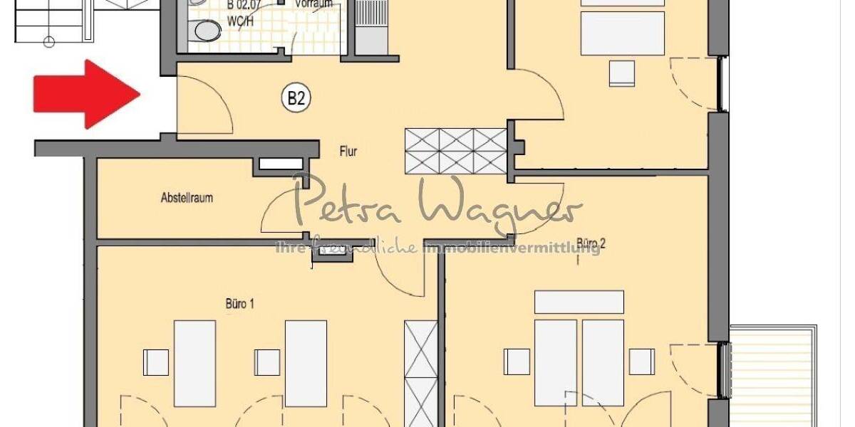 Gewerbeobjekt Freiburg Oberau - 3 Zimmer, 104 m&sup2;, 1.490&euro; | Angebot:25664504