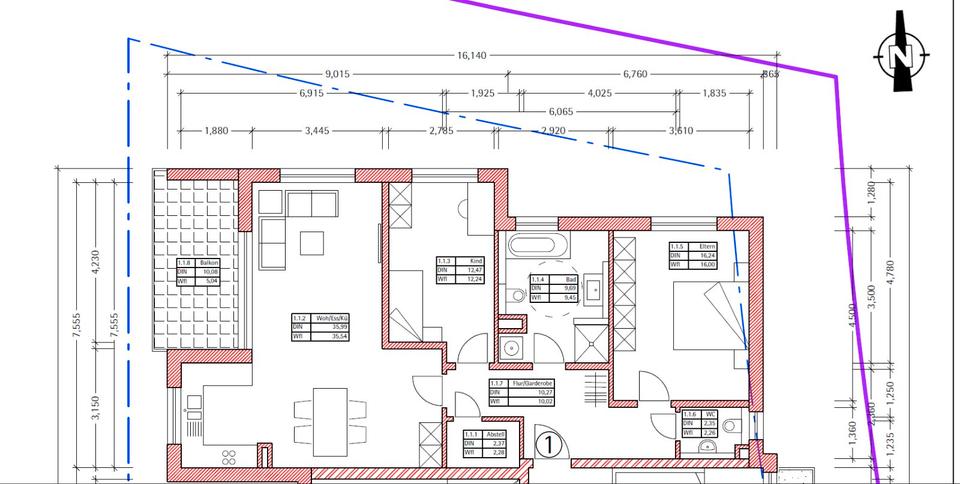 Hochparterre Ettenheim - 3 Zimmer, 93 m&sup2;, 375.000&euro; | Angebot:26602866