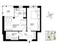 Etagenwohnung Freiburg Haslach - 2 Zimmer, 54 m&sup2;, 422.000&euro; | Angebot:25745158