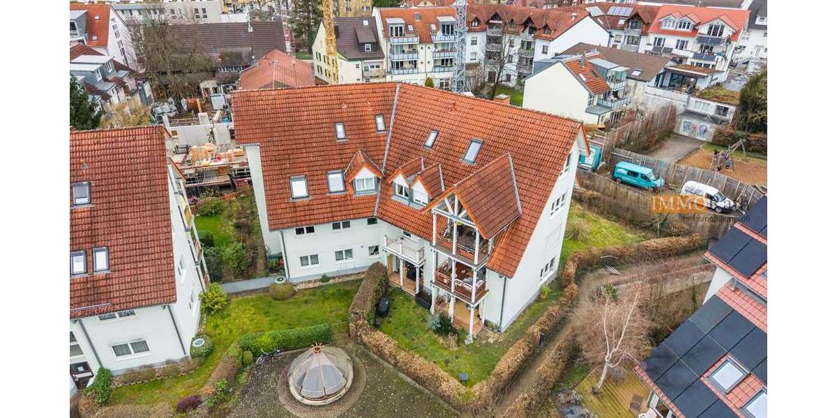 Etagenwohnung Freiburg Brühl - 2 Zimmer, 58 m&sup2;, 330.000&euro; | Angebot:25362380