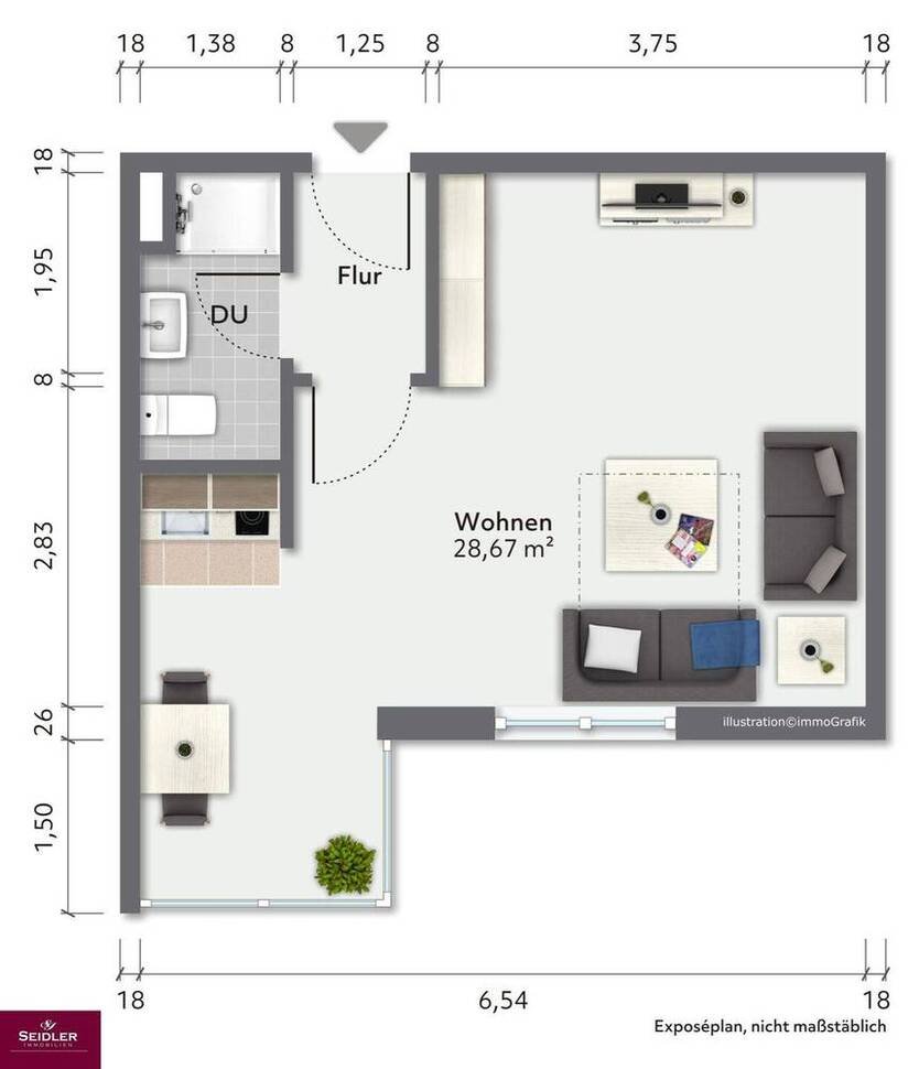 1-Zimmer, 1000 Möglichkeiten