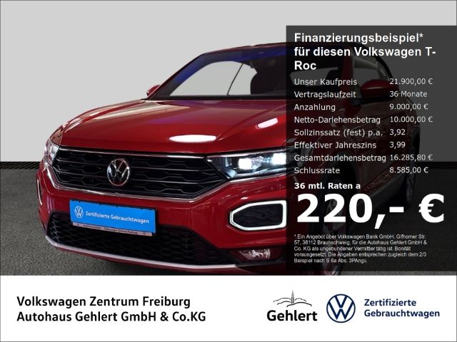 VW T-Roc 34.107 km 21.900 € Freiburg 79108