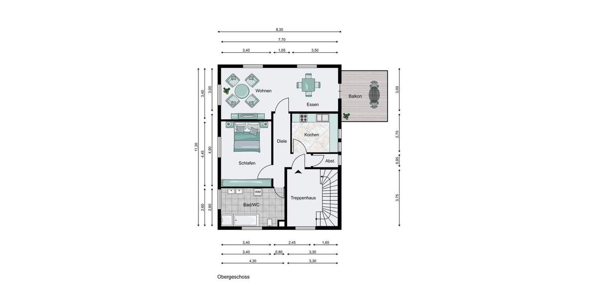 Etagenwohnung Badenweiler - 2 Zimmer, 70 m&sup2;, 245.000&euro; | Angebot:25669823
