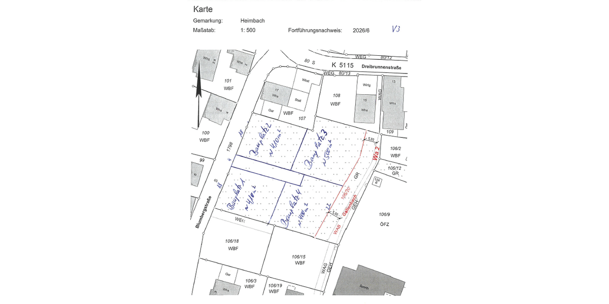 Grundstück Teningen-Heimbach Heimbach - 160.000&euro; | Angebot:27346970