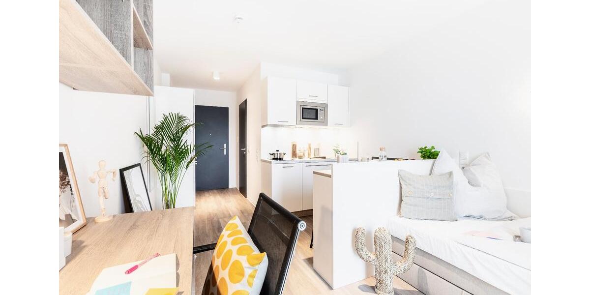 Etagenwohnung Freiburg im Breisgau Herdern - 1 Zimmer, 20 m&sup2;, 809&euro; | Angebot:24979631