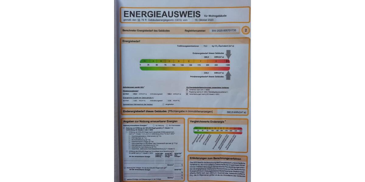 Etagenwohnung Ballrechten-Dottingen Dottingen - 3 Zimmer, 72 m&sup2;, 210.000&euro; | Angebot:20497454