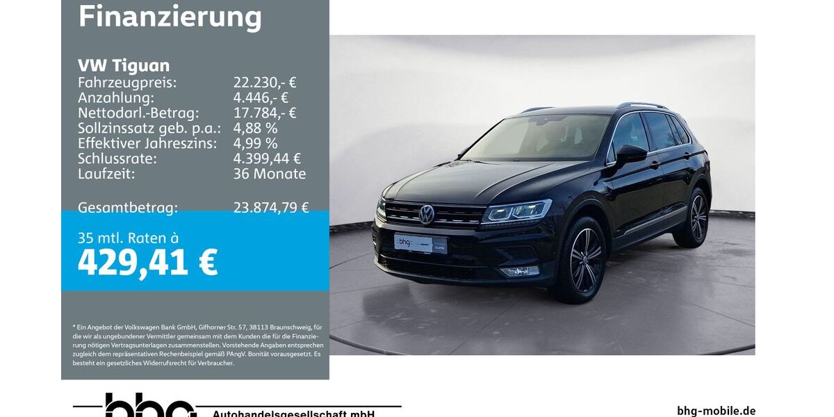VW Tiguan 69.800 km 22.230 &euro; Freiburg 79115