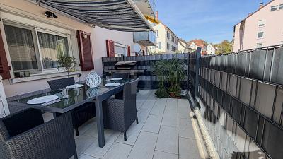 STADTNAH UND HELL MIT GROßER TERRASSE - Erdgeschoßwohnung Emmendingen | Angebot:26456007