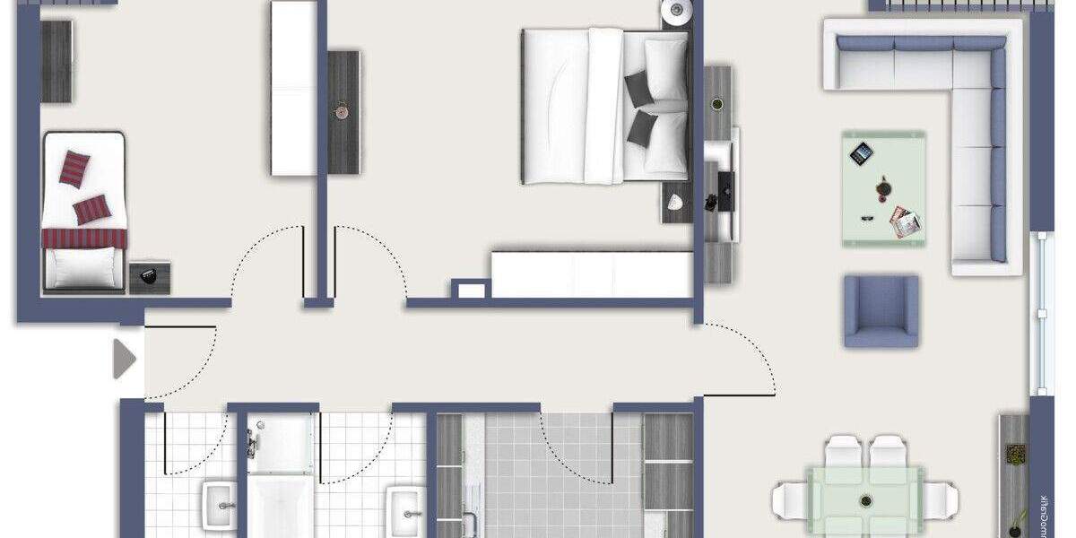Etagenwohnung Ettenheim - 3 Zimmer, 100 m&sup2;, 315.000&euro; | Angebot:24303225