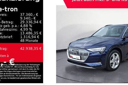 Audi e-tron 44.748 km 37.360 € Freiburg 79115