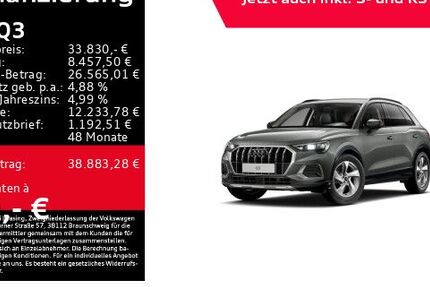 Audi Q3 6.716 km 33.830 &euro; Freiburg 79115