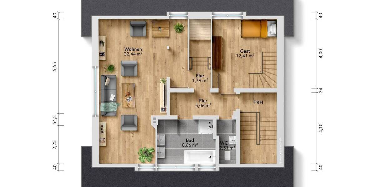 Mehrfamilienhaus, Wohnhaus Ehrenkirchen Scherzingen - 7 Zimmer, 153 m&sup2;, 940.000&euro; | Angebot:25738667