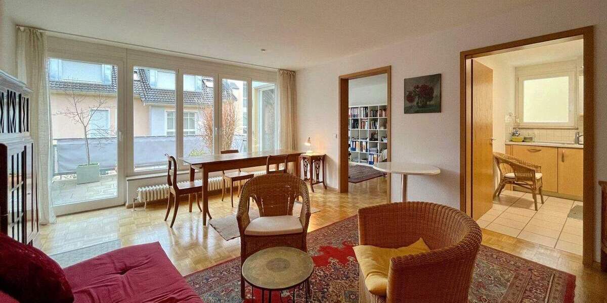 Etagenwohnung Freiburg i. Br. Waldsee - 2 Zimmer, 62 m&sup2;, 300.000&euro; | Angebot:25139469