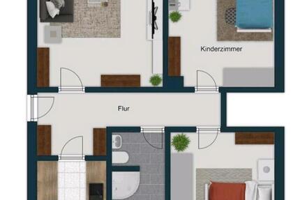 Wohnung Freiburg im Breisgau Betzenhausen - 3 Zimmer, 78 m&sup2;, 330.000&euro; | Angebot:27248642