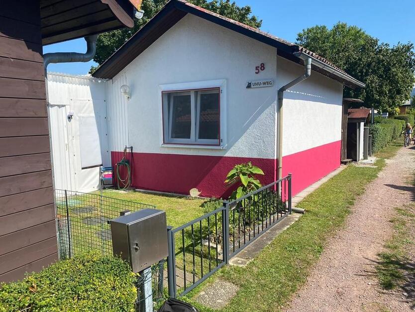 Kleines Haus am See in Schuttern ♥️ Campingplatz