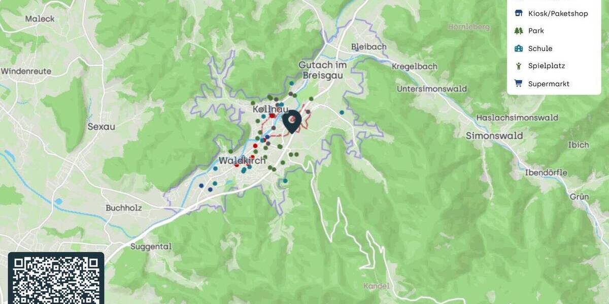 Etagenwohnung Waldkirch Kollnau - 3 Zimmer, 125 m&sup2;, 497.000&euro; | Angebot:26064649
