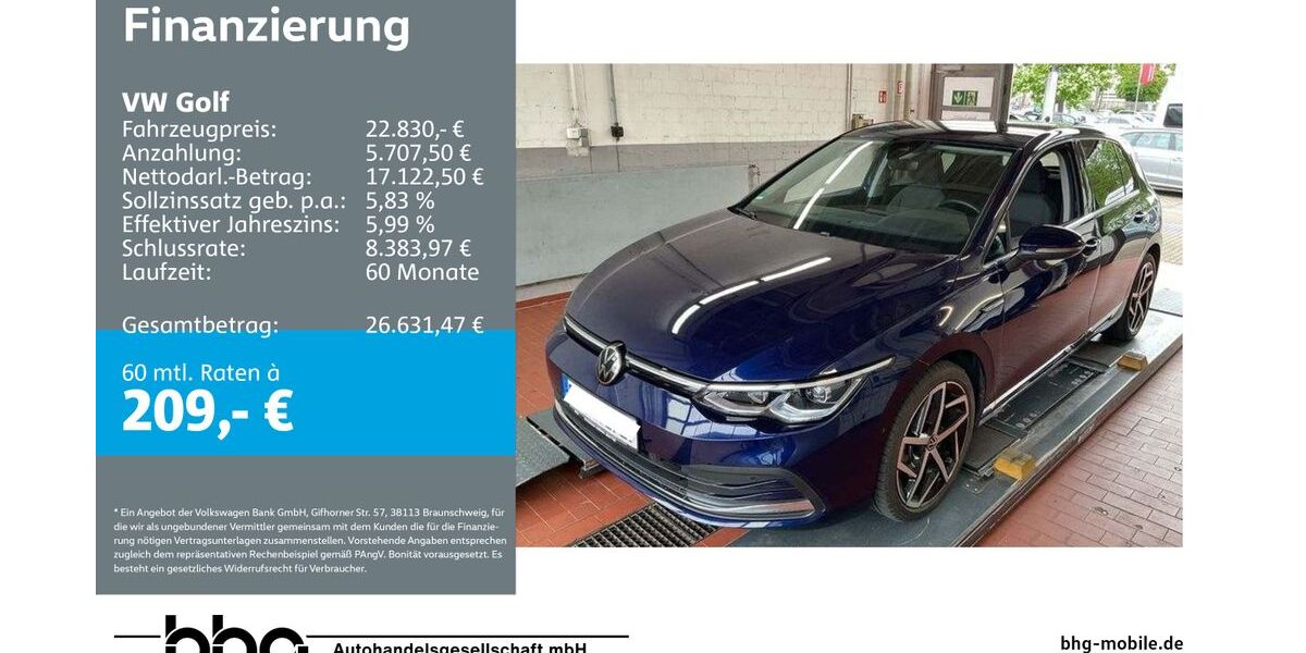VW Golf 31.404 km 22.830 &euro; Freiburg 79115