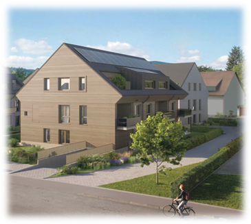 Etagenwohnung Kirchzarten Zarten - 2 Zimmer, 50 m&sup2;, 396.500&euro; | Angebot:24528399