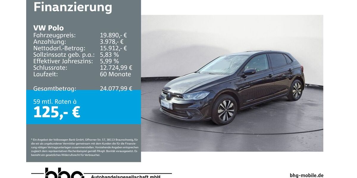 VW Polo 7.318 km 19.890 &euro; Freiburg 79115