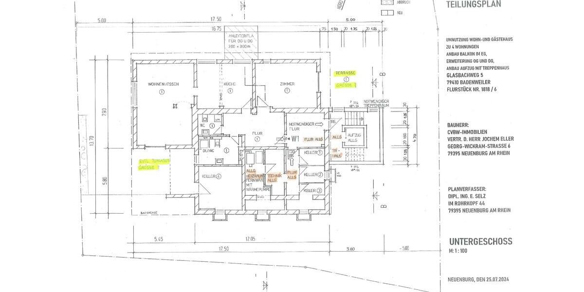 Dachgeschoßwohnung Badenweiler - 2 Zimmer, 111 m&sup2;, 1.600&euro; | Angebot:25539460