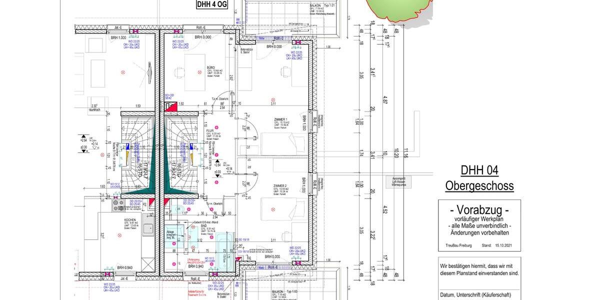 Doppelhaushälfte Freiburg im Breisgau Ebnet - 6 Zimmer, 186 m&sup2;, 1.890.000&euro; | Angebot:26757131