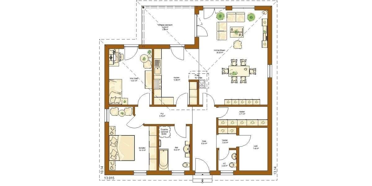 Bungalow Todtnau Präg - 4 Zimmer, 122 m&sup2;, 488.000&euro; | Angebot:26608492