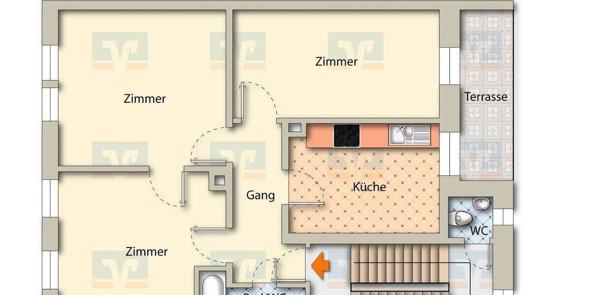 Mehrfamilienhaus, Wohnhaus Freiburg Stühlinger - 1 Zimmer, 307 m&sup2;, 1.195.000&euro; | Angebot:26843962