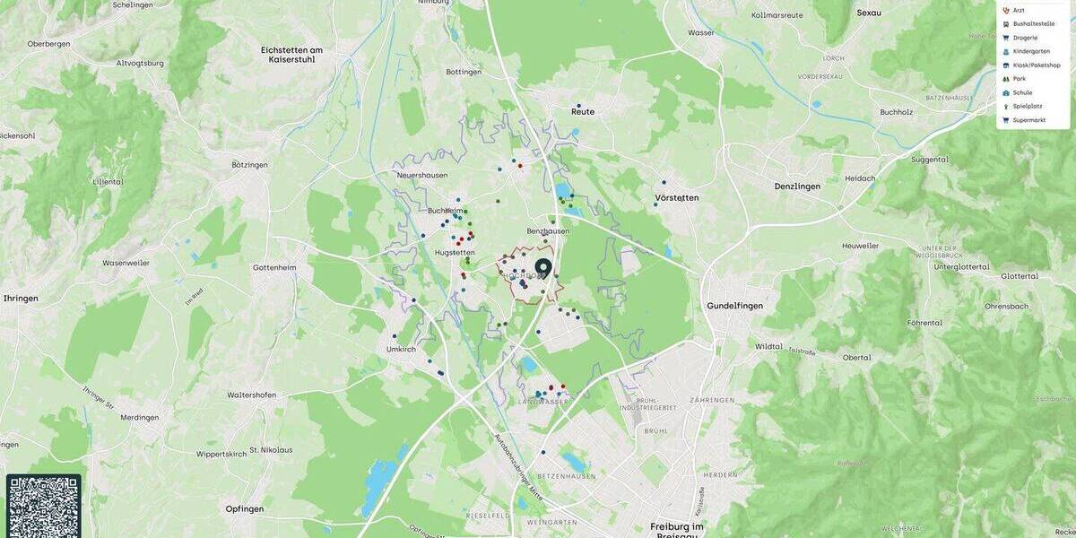 Etagenwohnung Freiburg Im Breisgau Hochdorf - 3 Zimmer, 103 m&sup2;, 397.000&euro; | Angebot:26202969