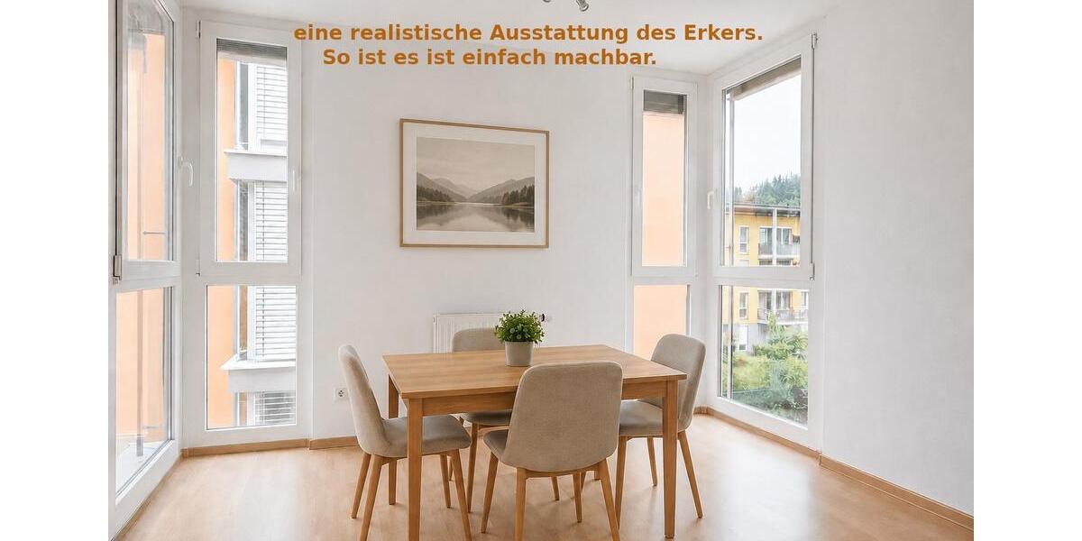 Etagenwohnung Freiburg im Breisgau Ebnet - 3 Zimmer, 71 m&sup2;, 409.000&euro; | Angebot:26851540