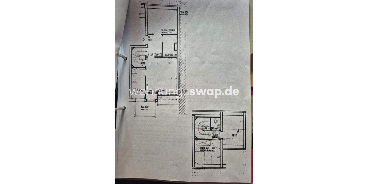 Etagenwohnung Freiburg im Breisgau Zähringen - 3 Zimmer, 65 m&sup2;, 830&euro; | Angebot:25916641