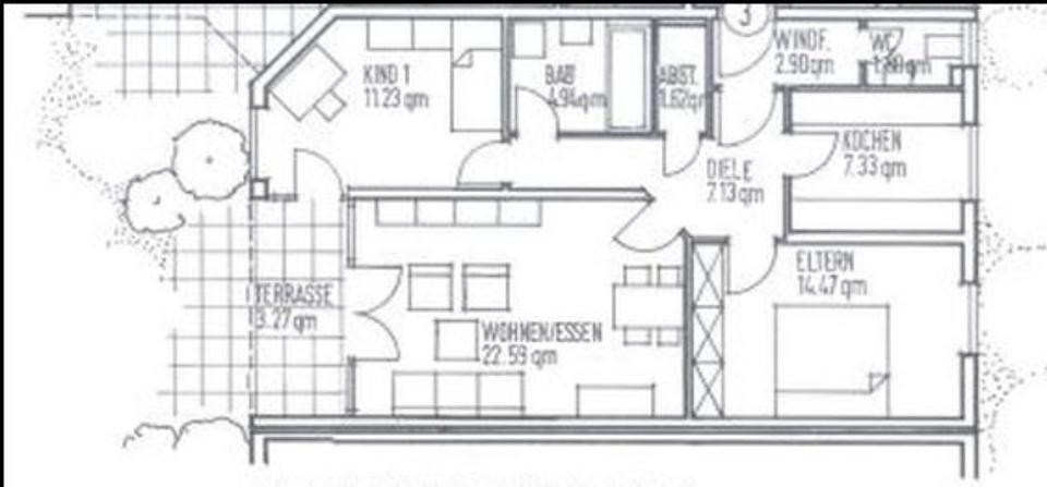 Terrassenwohnung Breisach am Rhein - 3 Zimmer, 77 m&sup2;, 319.000&euro; | Angebot:24789252