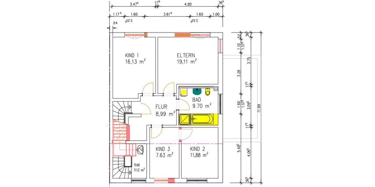Erdgeschoßwohnung March - 5 Zimmer, 180 m&sup2;, 785.000&euro; | Angebot:24641310