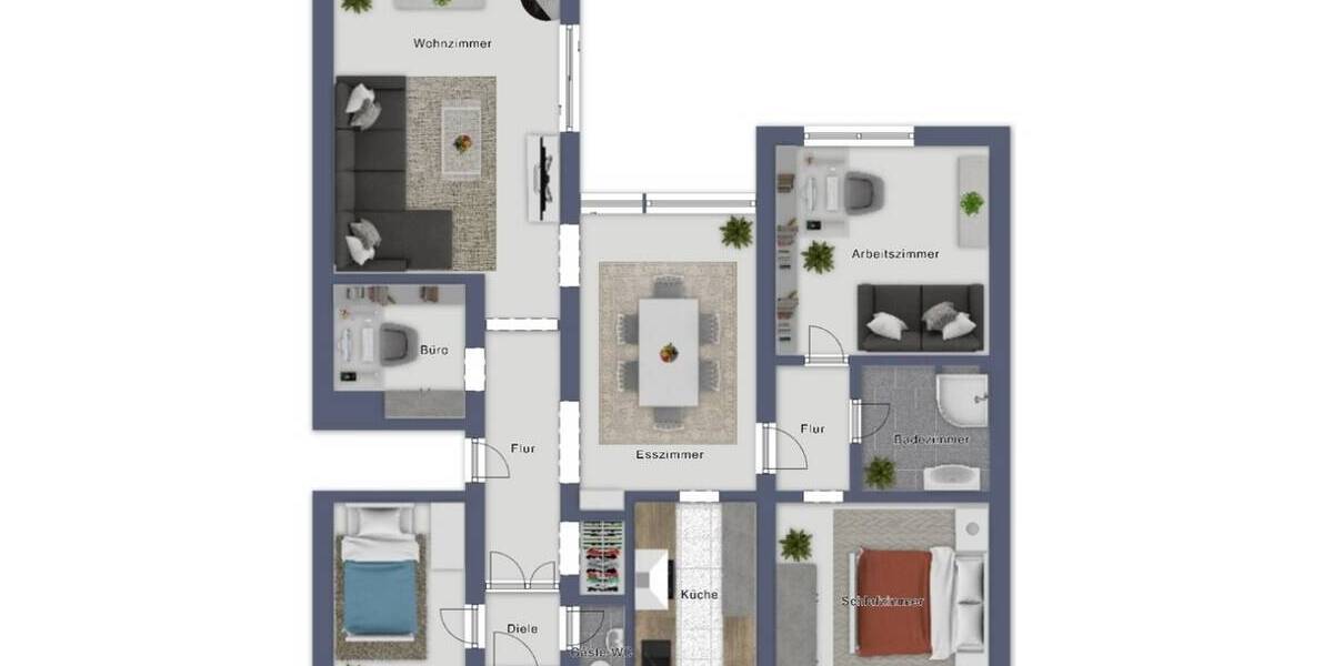Bungalow Freiburg Landwasser - 5 Zimmer, 160 m&sup2;, 890.000&euro; | Angebot:26684625