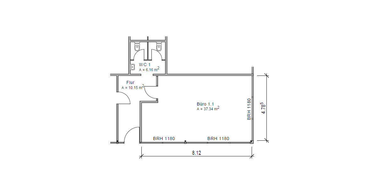 Gewerbeobjekt Freiburg im Breisgau Mooswald - 420&euro; | Angebot:21221510