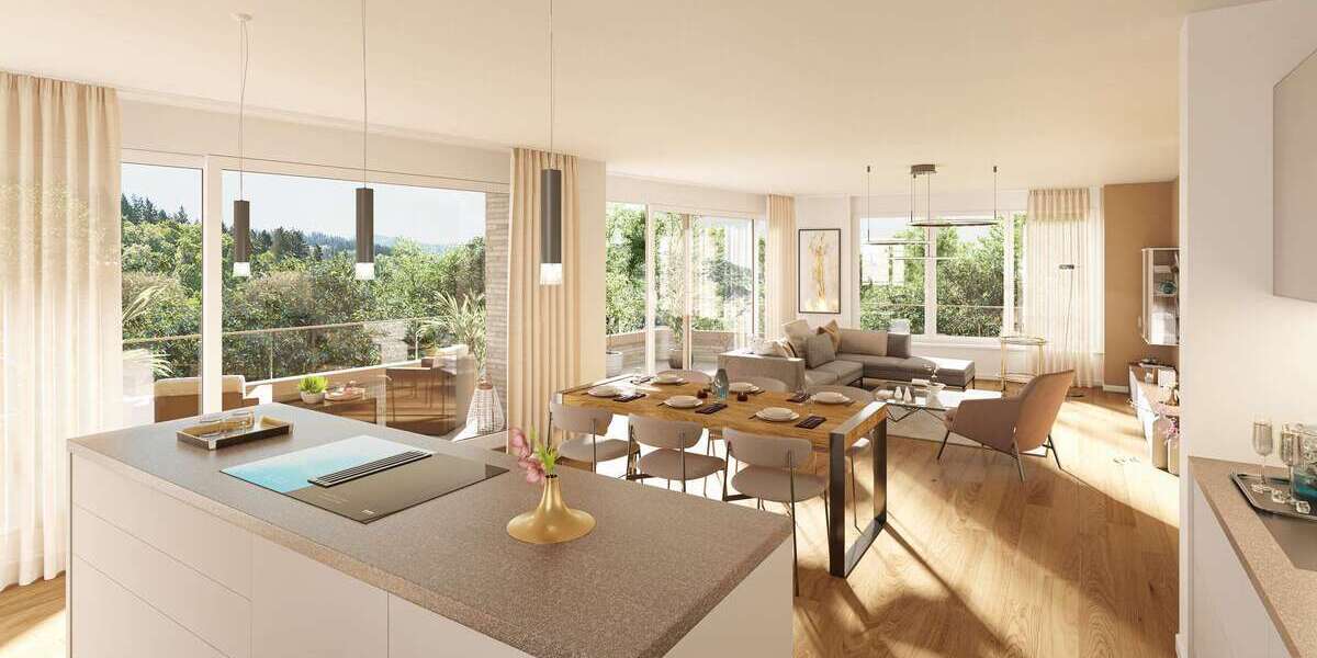 Etagenwohnung Freiburg Herdern - 4 Zimmer, 160 m&sup2;, 2.185.000&euro; | Angebot:25163494