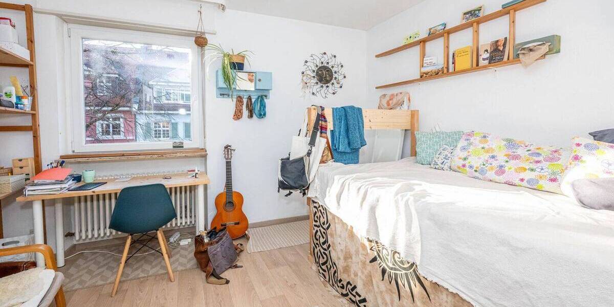 Etagenwohnung Freiburg Herdern - 4 Zimmer, 89 m&sup2;, 450.000&euro; | Angebot:26502704