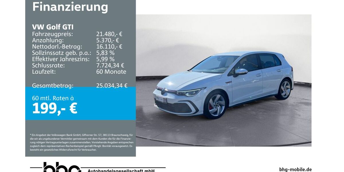 VW Golf 25.871 km 21.480 &euro; Freiburg 79115