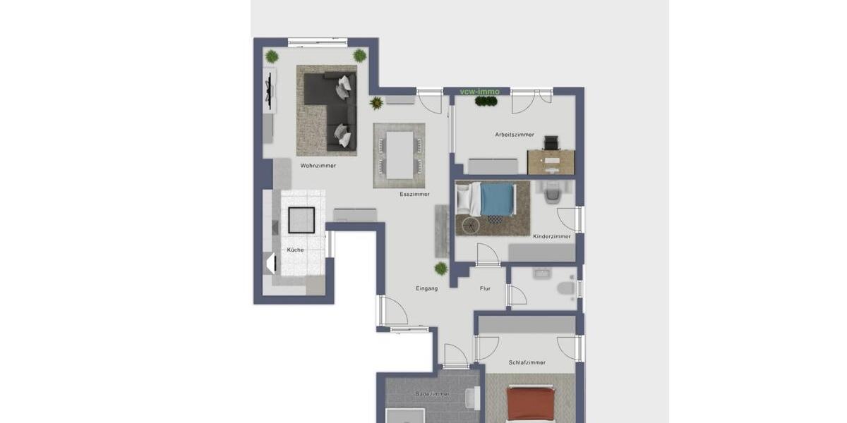 Einfamilienhaus Bad Krozingen - 4 Zimmer, 125 m&sup2;, 1.880&euro; | Angebot:24810677