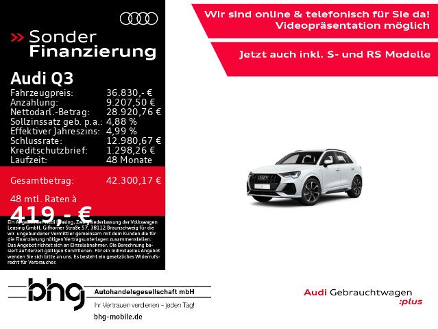 Audi Q3 30.396 km 36.830 &euro; Freiburg 79115