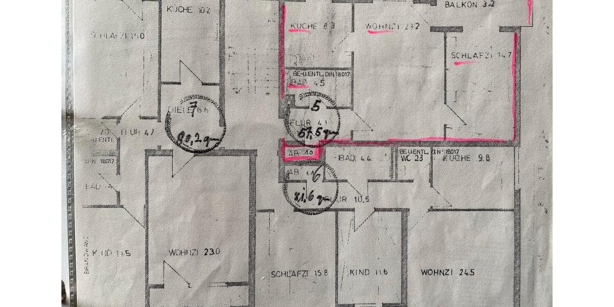 Etagenwohnung Freiburg im Breisgau Betzenhausen - 2 Zimmer, 59 m&sup2;, 259.000&euro; | Angebot:26820074