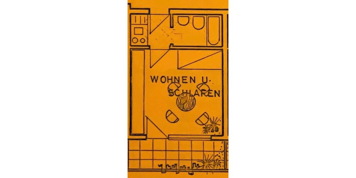 Etagenwohnung Freiburg im Breisgau Haslach - 1 Zimmer, 25 m&sup2;, 130.000&euro; | Angebot:26000163