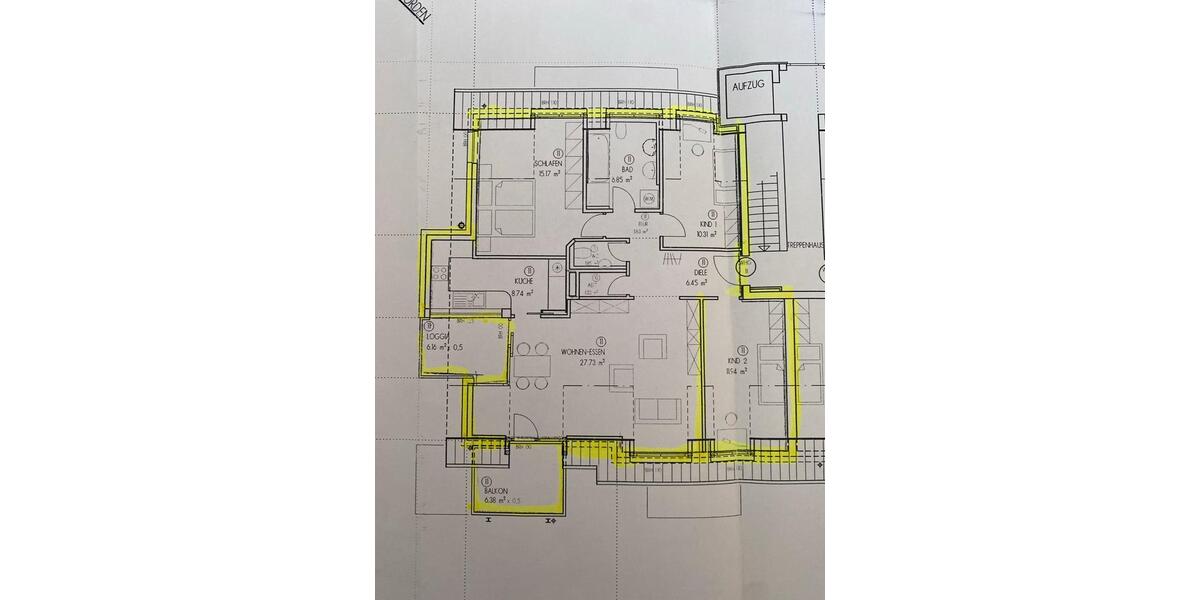 Dachgeschoßwohnung Emmendingen - 4 Zimmer, 97 m&sup2;, 478.000&euro; | Angebot:25636881