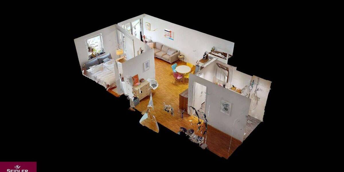 Etagenwohnung Merzhausen - 2 Zimmer, 53 m&sup2;, 335.000&euro; | Angebot:26388815