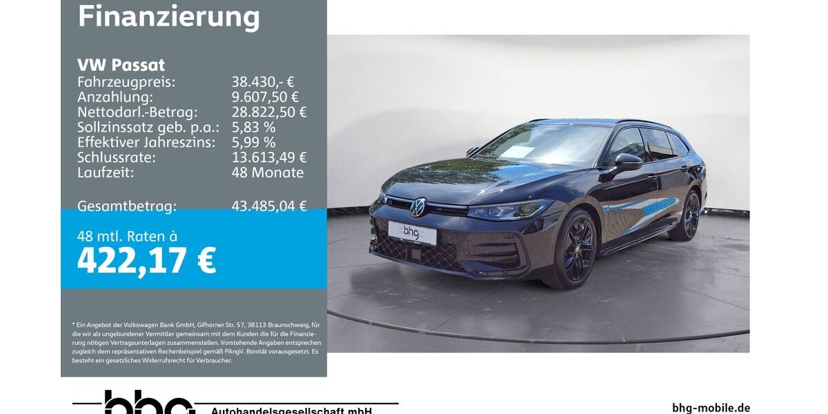VW Passat 13.159 km 37.860 &euro; Freiburg 79115