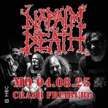 Napalm Death + Support | Crash Freiburg Freiburg im Breisgau